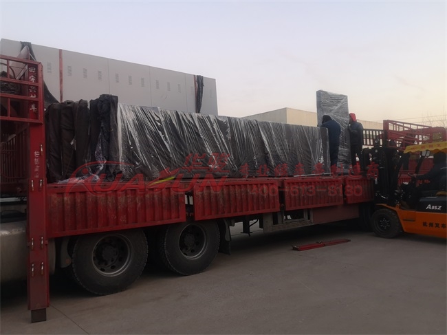 陕西第二批社区雨棚发货