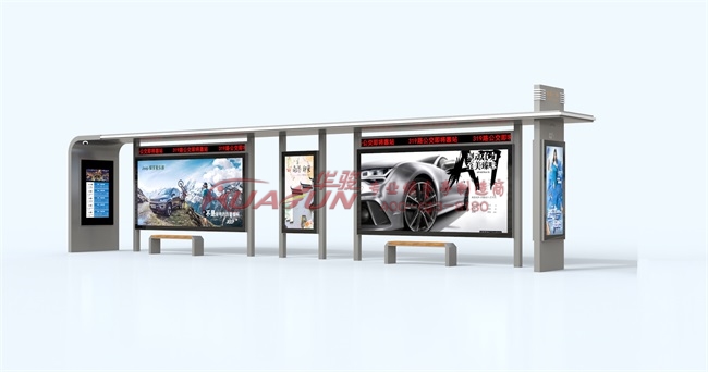 湖南长沙第三批智慧候车亭发货