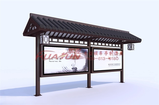 江苏淮安第二批候车亭发货