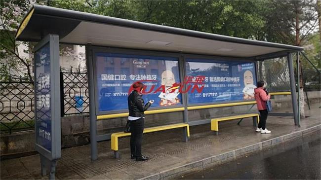 吉林长春第三批公交候车亭发货