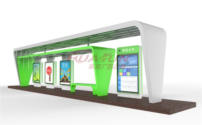 海南三亚智能候车亭发货