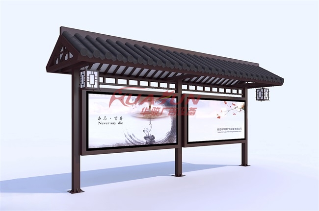 江苏淮安第八批仿古候车亭发货