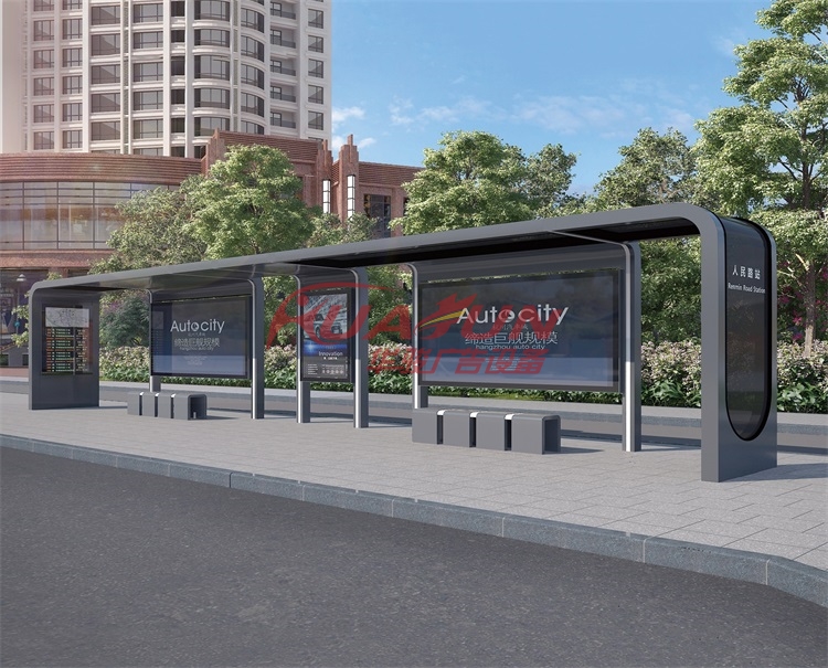 港湾候车亭的好处有哪些？候车亭图片