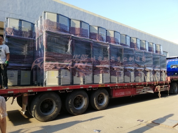 贵州铜仁首批广告垃圾箱发货(图3)