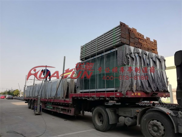 河北廊坊市两批不锈钢候车亭发货(图2)