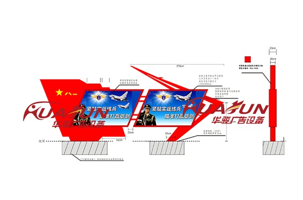 江苏部队滚动灯箱发货(图1)