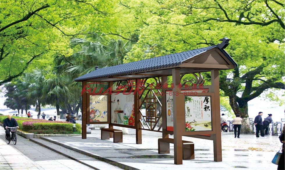 仿古候车亭-51款