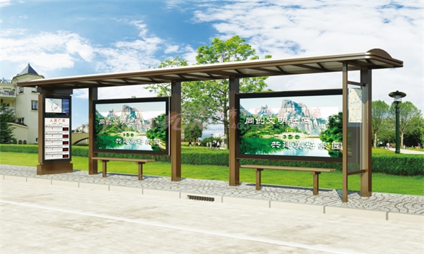 江苏新沂候车亭发货(图1)