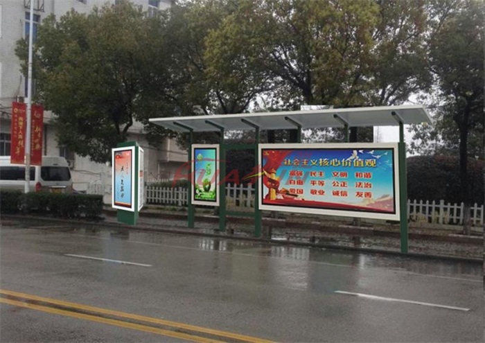 浙江瑞安候车亭发货(图1)