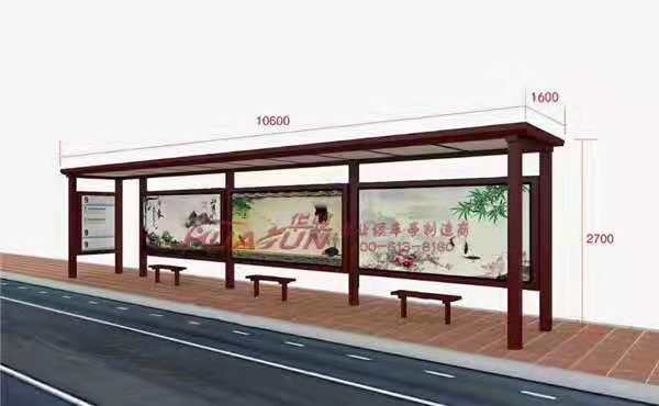 安徽宣城第三批候车亭发货