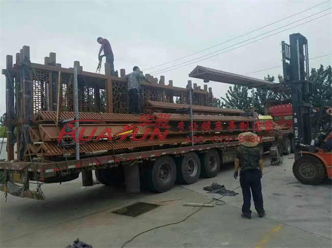 江苏昆山大型宣传栏发货(图4)