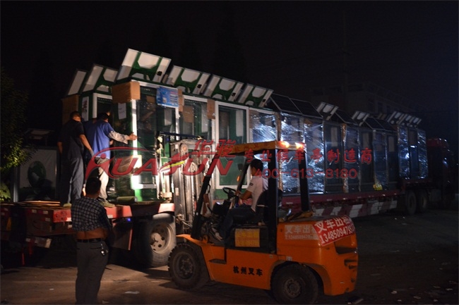 贵州遵义广告垃圾箱发货(图2)