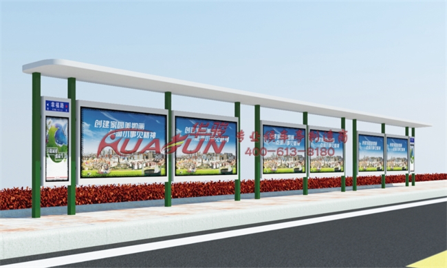 河北衡水公交候车亭发货(图1)