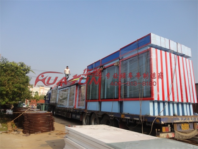 云南玉溪第八批候车亭发货(图2)