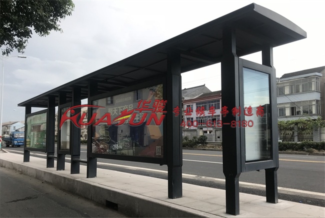 浙江宁波公交候车亭发货