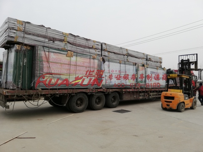 湖南长沙首批公交候车亭发货(图2)