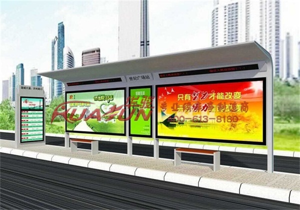 河南周口公交候车亭发货