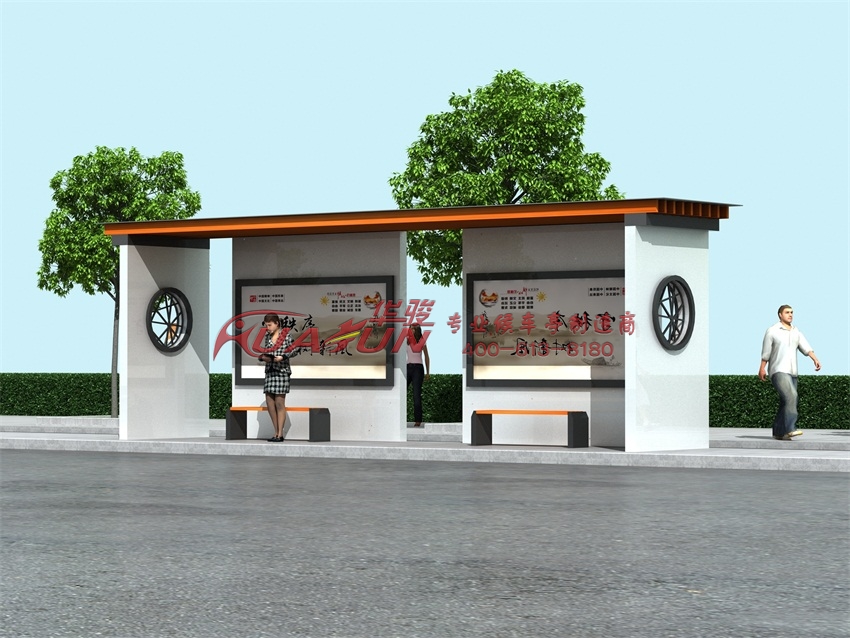 选择华骏公交候车亭的优势有哪些(图2)