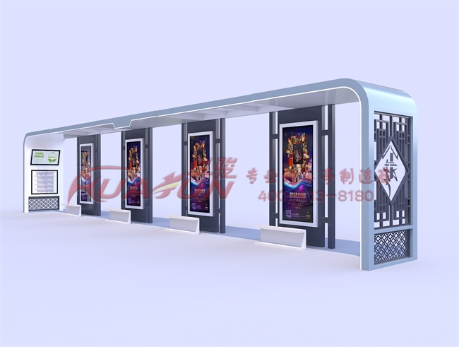 浙江温州港湾候车亭发货(图1)