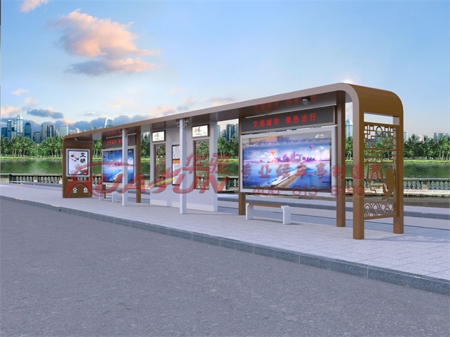 山西河津第四批候车亭发货(图1)