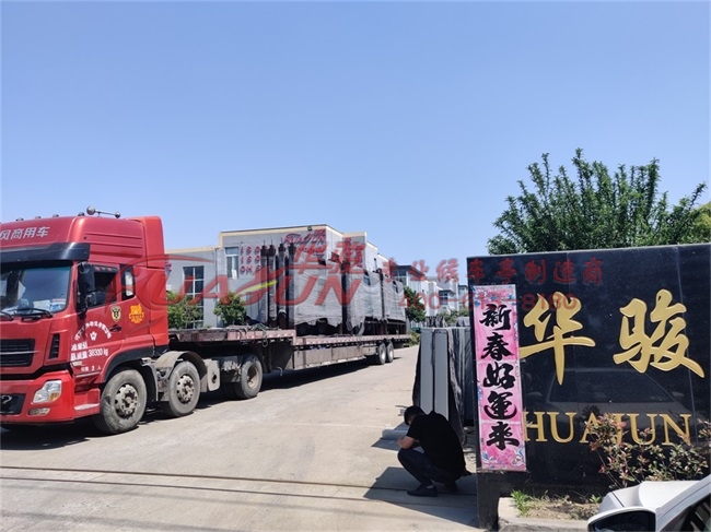 河南新乡第十五批城市候车亭发货(图2)