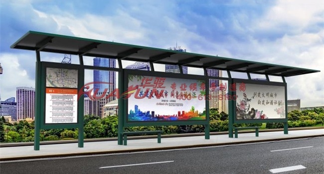 湖南长沙第十四批候车亭发货