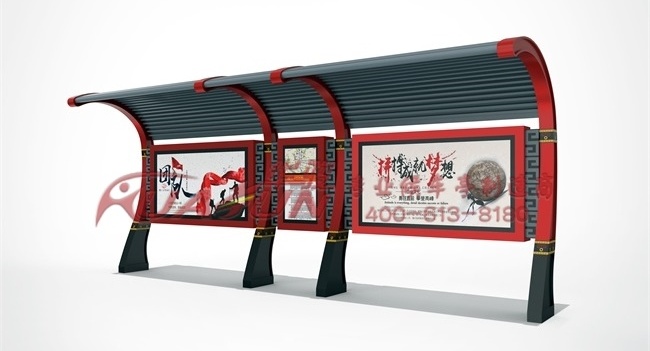 四川第二批公交候车亭发货(图1) 四川第二批公交候车亭发货(图1)