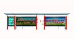 云南第四批城市候车亭发货