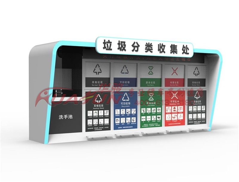 江苏华骏智能垃圾分类箱生产厂家,解决城市环卫垃圾分类问题(图1) 江苏华骏智能垃圾分类箱生产厂家,解决城市环卫垃圾分类问题(图1)