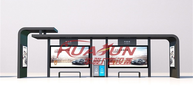 江苏扬州第二批候车亭发货