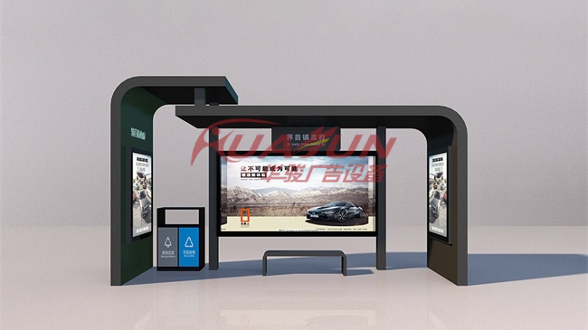 江苏扬州第四批公交站台发货