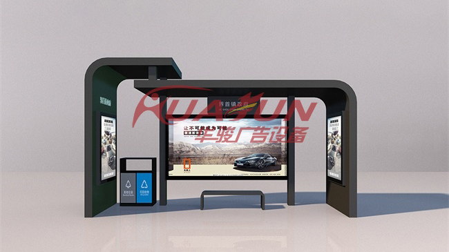 高邮十四批智能候车亭发货