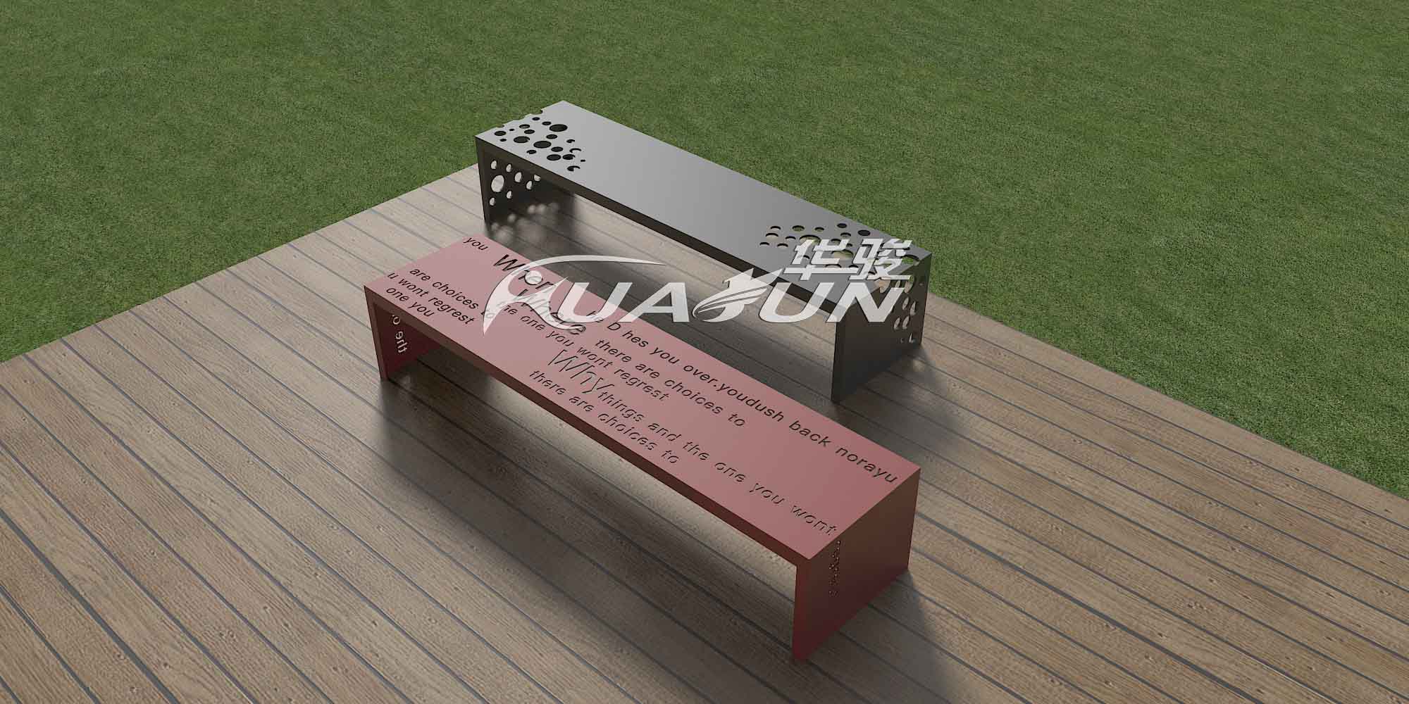 智能候车亭座椅设计图纸赏析