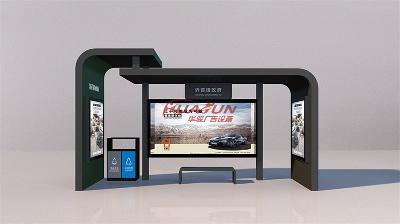 江苏扬州公交站台十八批发货