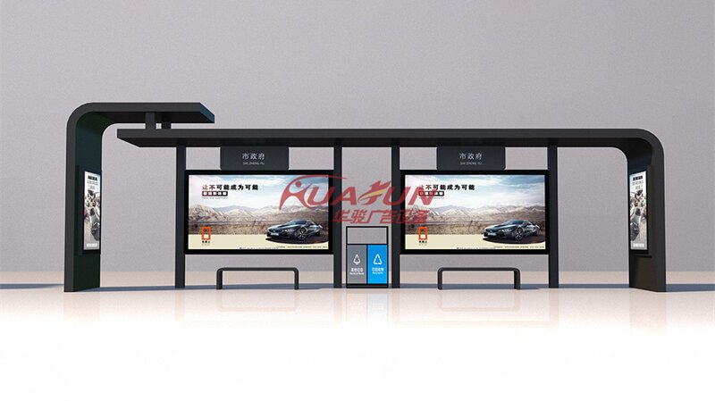 江苏扬州34批次候车亭发货