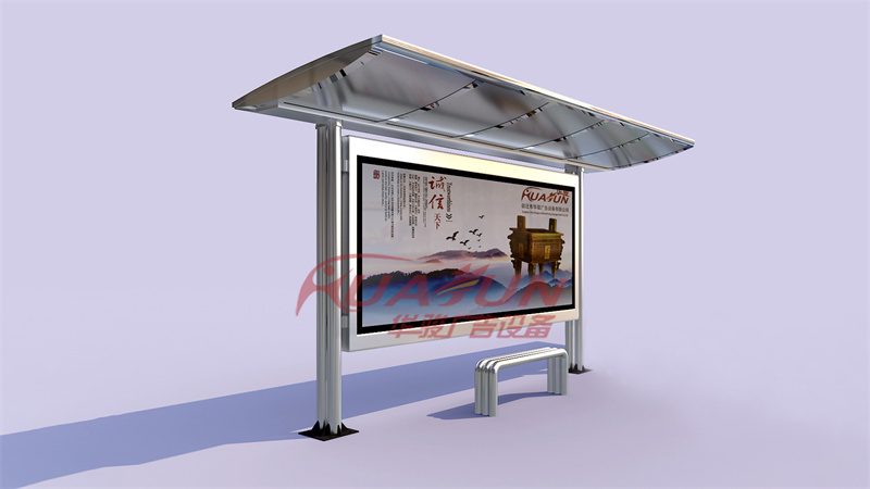 福建漳州不锈钢公交站牌发货