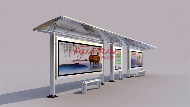 福建厦门第一批不锈钢候车亭发货