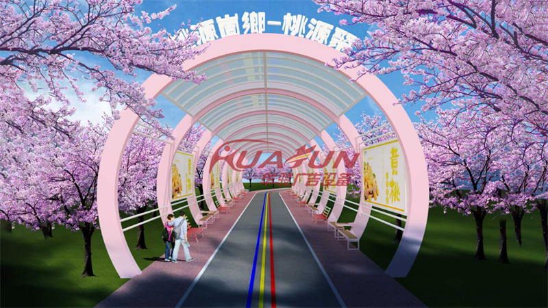 山东日照景观廊架第一批发货