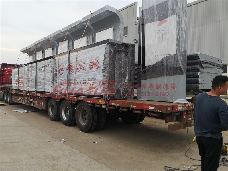 湖南长沙第八批智能候车亭发货(图2)