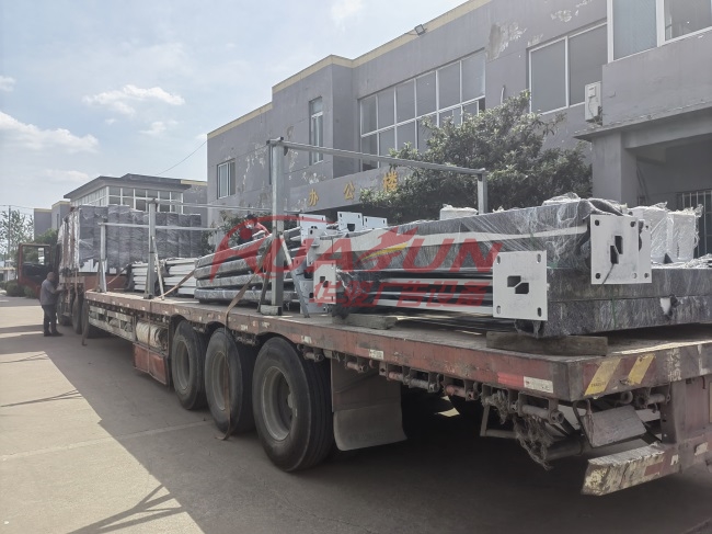 江苏邳州第十二批现代候车亭发货(图3)