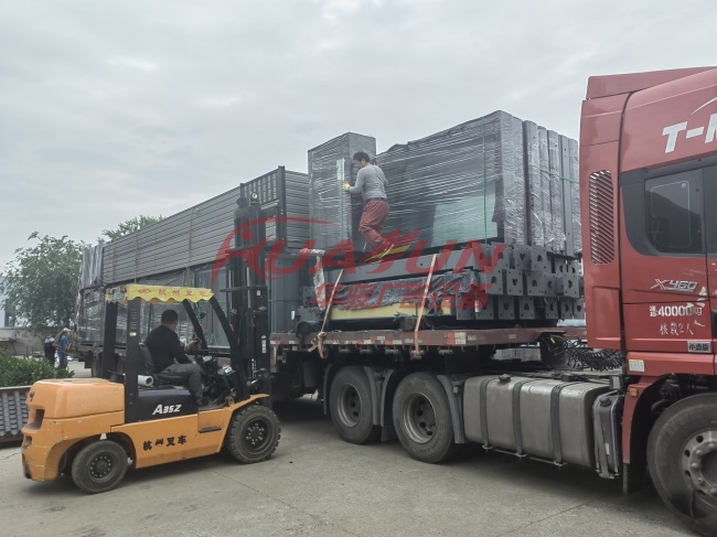 河南周口第十五车候车亭发货(图4)