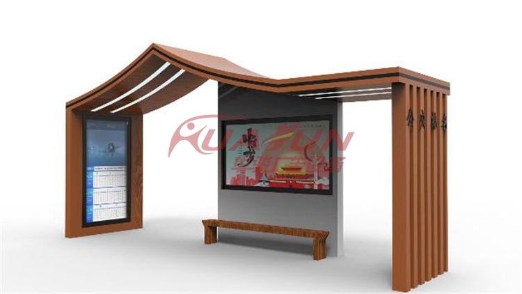 智能候车亭有哪些组成部分 候车亭对城市建设的意义(图1)