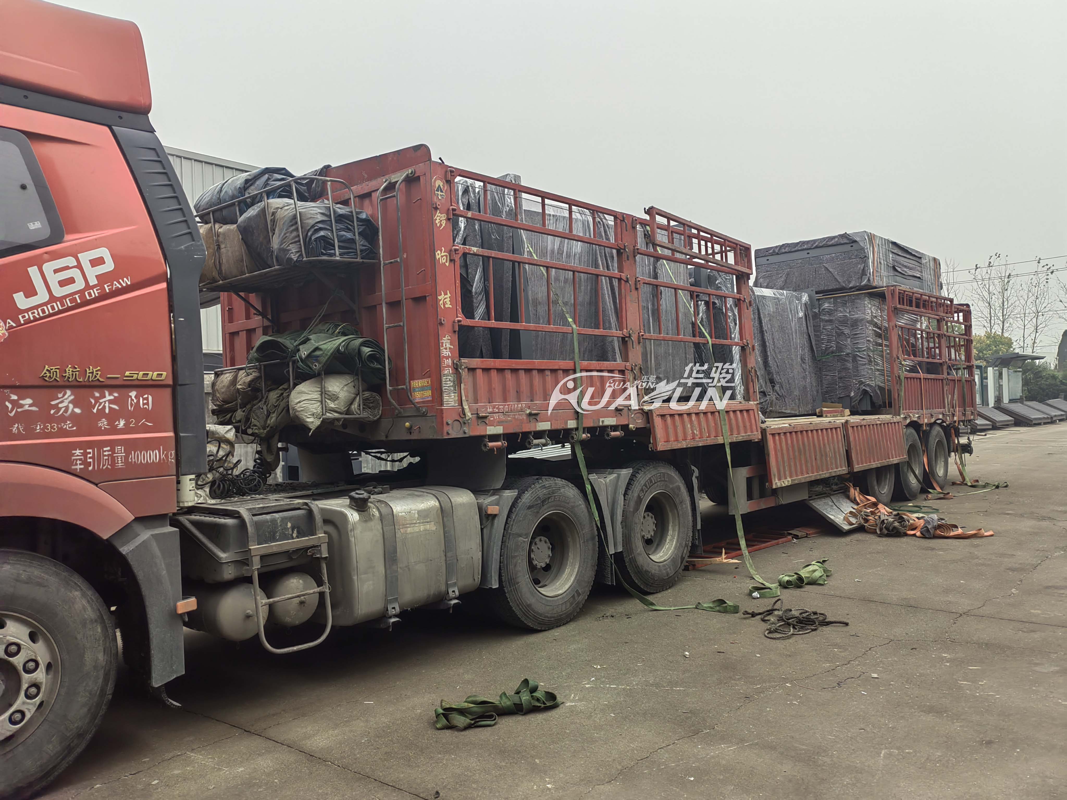 江苏高邮公交站台第二批发货(图1)