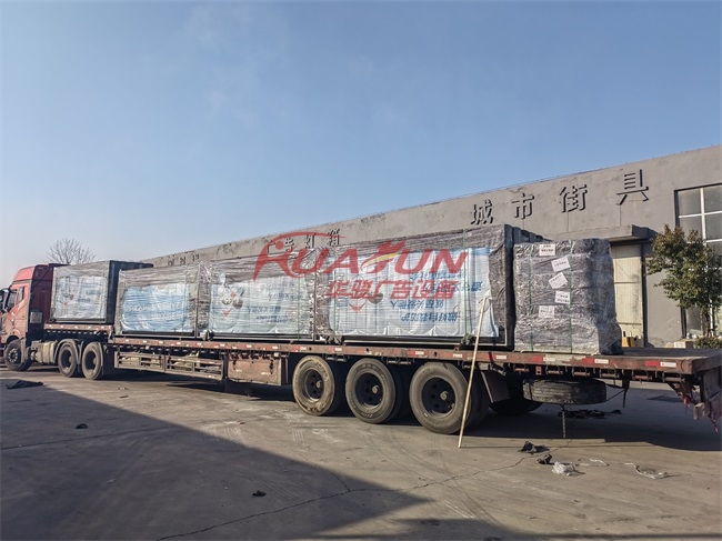 湖南长沙二十二批公交站台发货(图1)