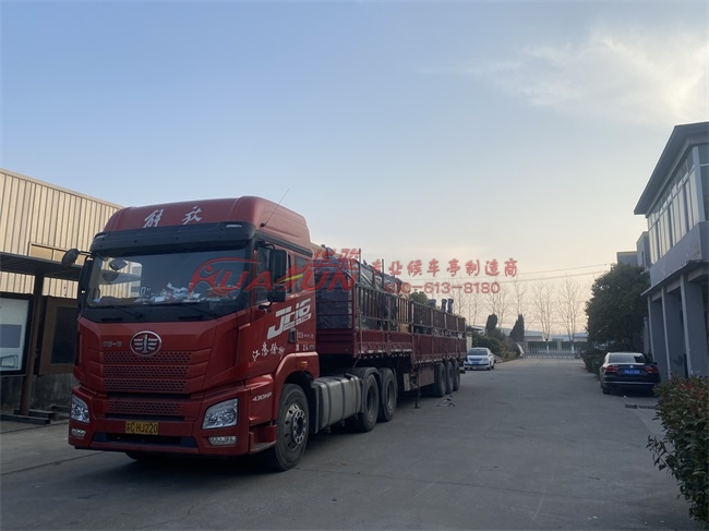 安徽车棚发货(图1)