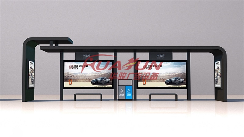 江苏高邮公交候车亭第七批发货(图1)