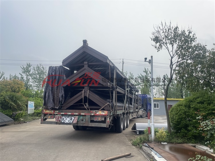 淮安仿古智能公交站台发货(图2)