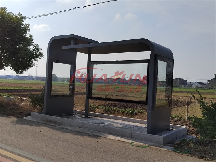 江苏高邮十一批候车亭发货(图1) 江苏高邮十一批候车亭发货(图1)