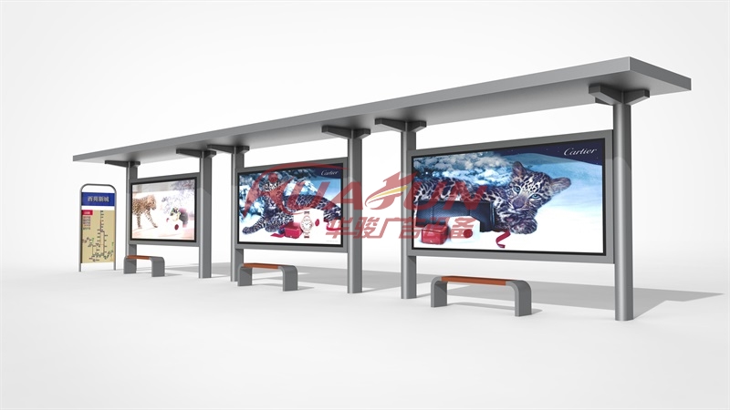 城市候车亭与环境艺术相融合，公交出行提高生活品质(图1)