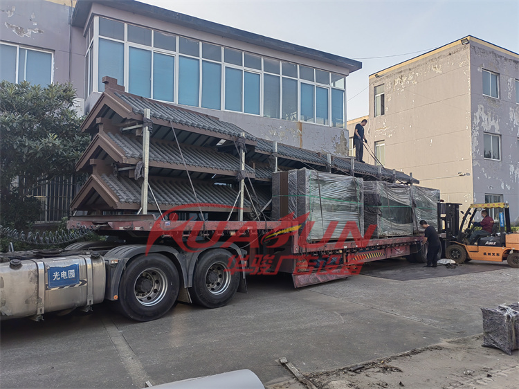 河北邯郸仿古候车亭第三批发货(图2)